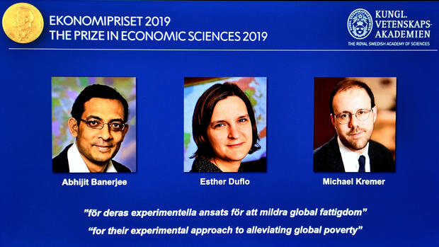 برندگان جايزه نوبل اقتصادي 2019