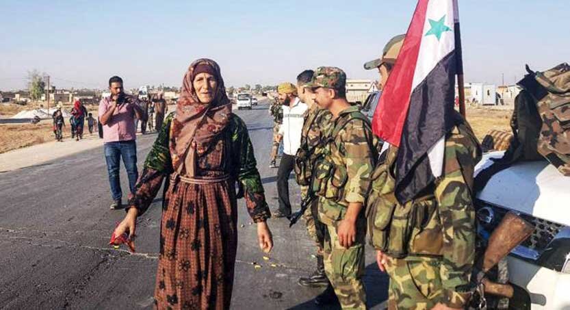 ارتش سوريه و كردها