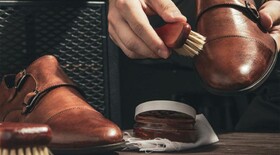 فیلم | روش صحیح واکس زدن کفش