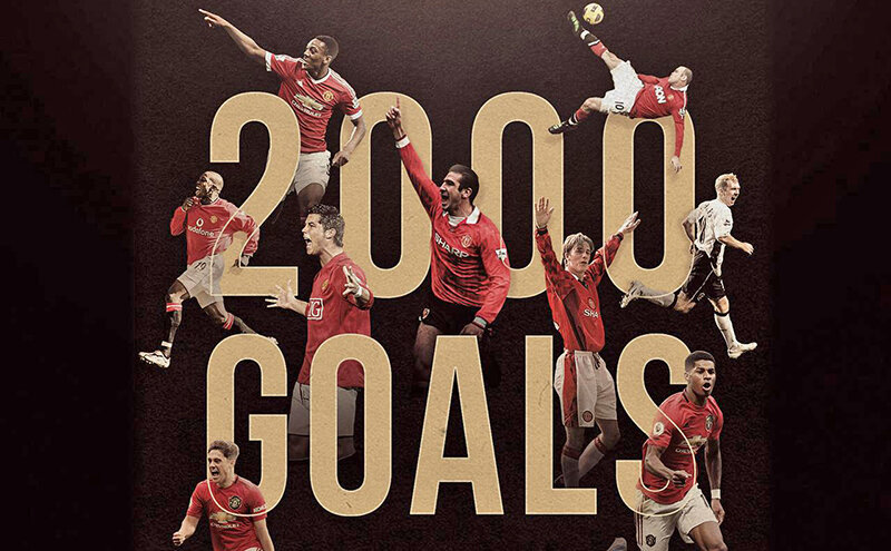 گل شماره 2000 منچستر يونايتد در ليگ برتر
