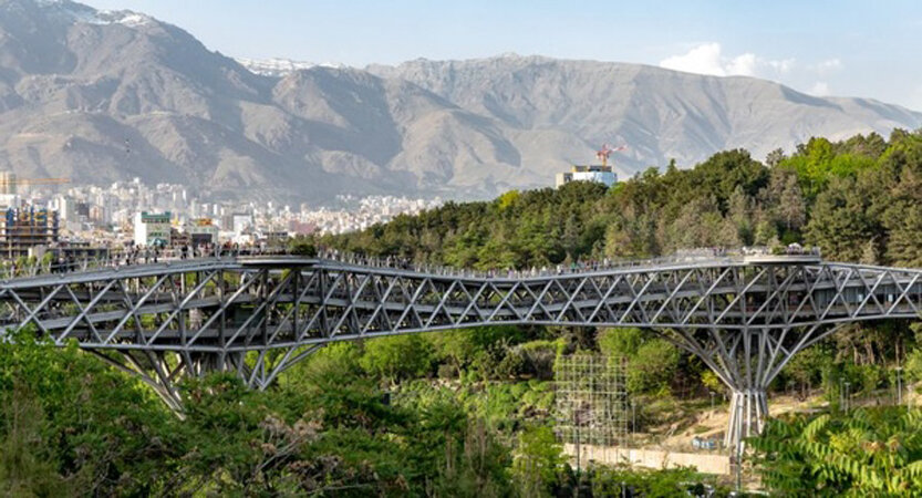 مجابی: تهران را عاشقانه دوست دارم پل طبیعت