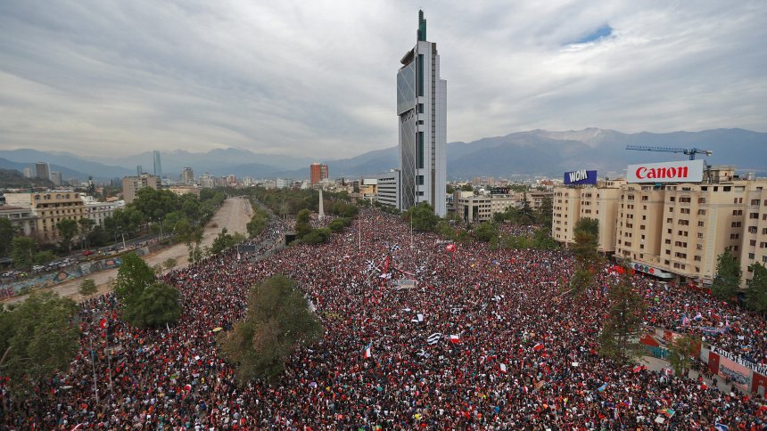 اعتراضات در شيلي