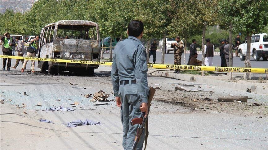 انفجار مین در افغانستان