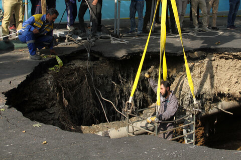 هشدار شهردار درباره افزایش خطر فرونشست زمین در قلب تهران