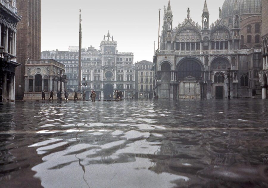 بارش‌های شدید در ایتالیا