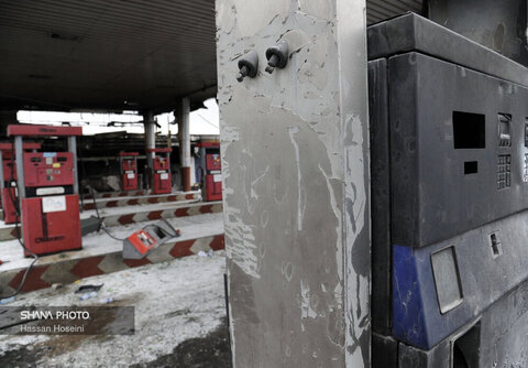 تصاویر رسمی وزارت نفت وضعیت پمپ بنزین‌های اطرف تهران پس از اعتراضات بنزینی