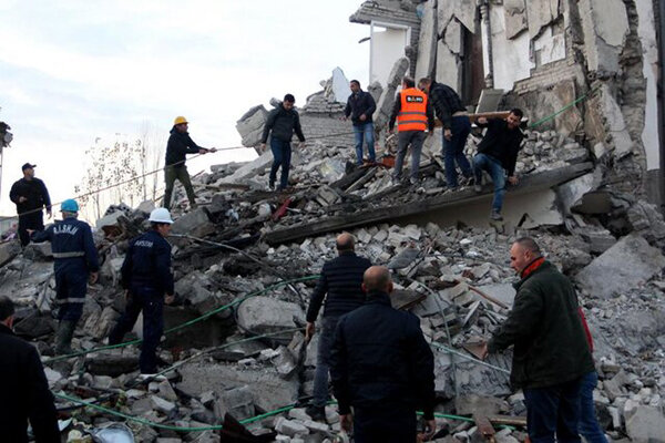زلزله - آلبانی
