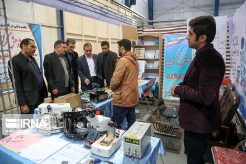 افتتاح نمایشگاه پژوهش، فناوری و فن بازار خراسان شمالی