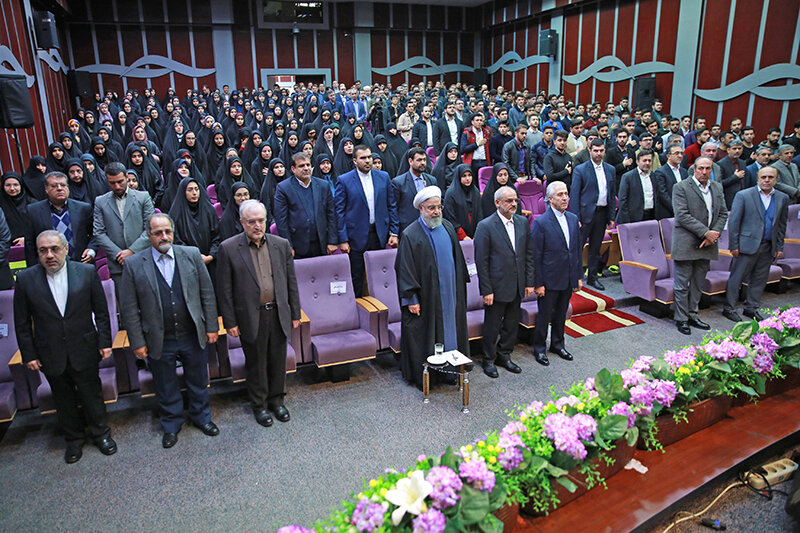 روحاني در دانشگاه فرهنگيان