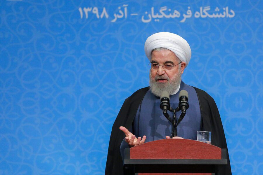 روحاني در دانشگاه فرهنگيان