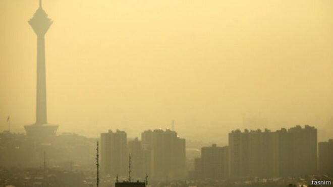 آلودگی هوای تهران