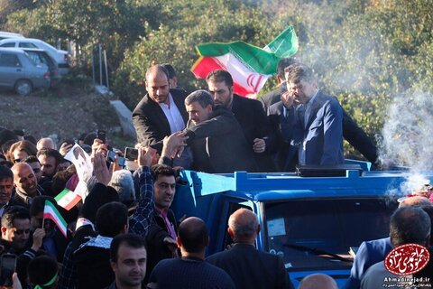 سفر استانی احمدی نژاد | روستای مزداکتی