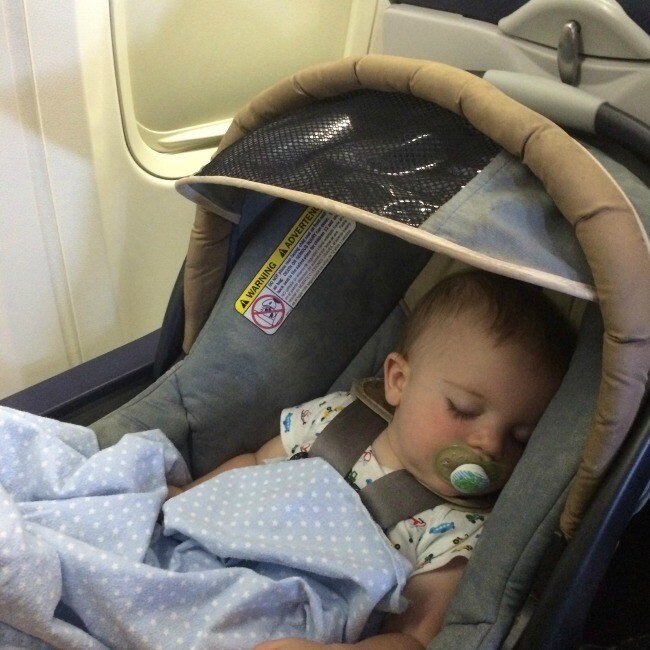 children seat plane