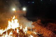 پسماندسوزی‌های شبانه، عامل  افزایش آلودگی هوای تهران