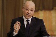 استقبال محمد مخبر از رئیس جمهور عراق در مهرآباد