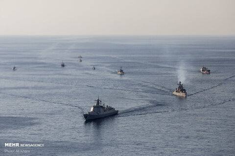رژه دریایی رزمایش دریایی مرکب ایران، چین و روسیه