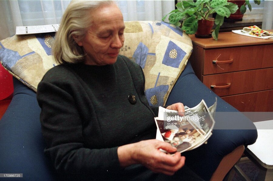 یكاترینا، مادربزرگ مادري ولادیمیر پوتین- ژانویه سال 2000