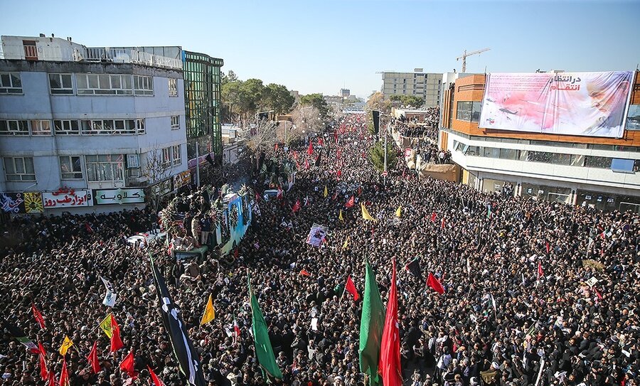 ازدحام جمعیت-کرمان