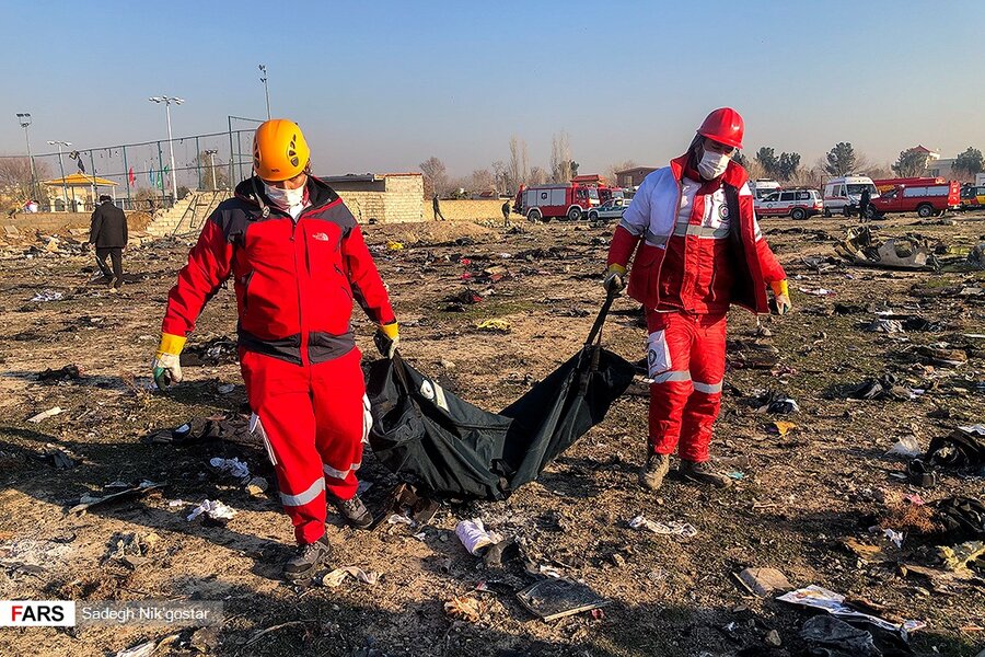 سقوط هواپیمای اوکراینی حوالی فرودگاه امام خمینی(ره)