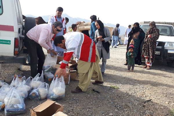 ارسال کمک‌های هلال احمر کرمان به سیستان و بلوچستان