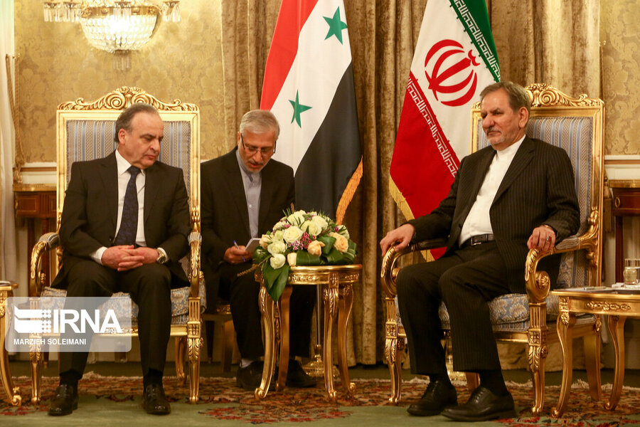 نخست وزیر سوریه و اسحاق جهانگیری