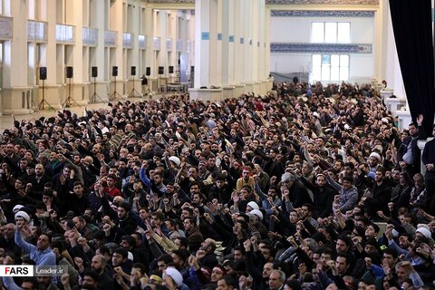 تصاویر حضور پر شور مردم در نماز جمعه امروز به امامت مقام معظم رهبری
