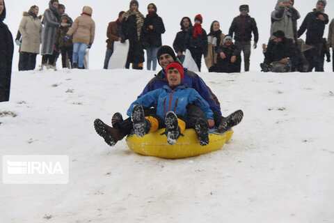جشنواره بازی‌های زمستانی در مهاباد