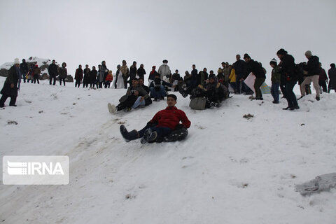 جشنواره بازی‌های زمستانی در مهاباد