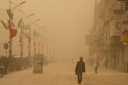وضعیت بحرانی هوای ۴ شهر در یک استان غربی | گرد و خاک وضعیت هوا را قهوه‌ای کرد