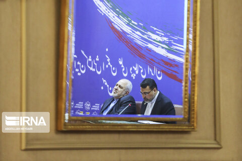  آیین گشایش انجمن دیپلماسی ایران با حضور محمد جواد ظریف