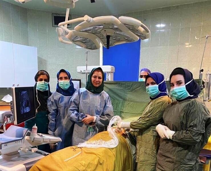 تیم جراحی بیمارستان مرکزی شیراز