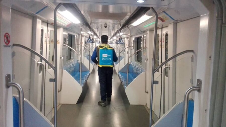 مترو - كرونا - شيراز