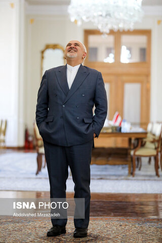 تصاویر دیدار وزیر خارجه اتریش با محمد جواد ظریف