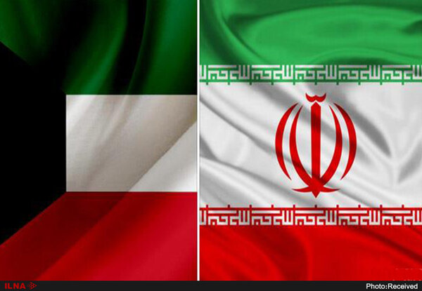 پرچم ایران و کویت