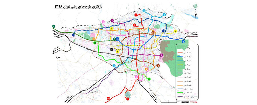 طرح جامع مترو تهران