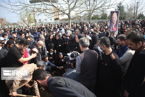 مراسم تشییع ابوالحسن خوشرو