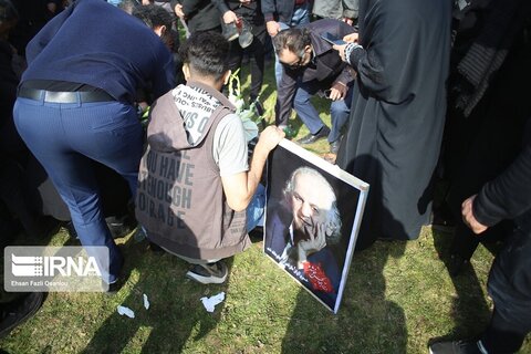 مراسم تشییع ابوالحسن خوشرو