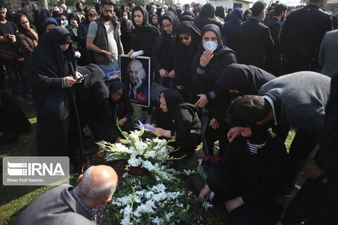 مراسم تشییع ابوالحسن خوشرو