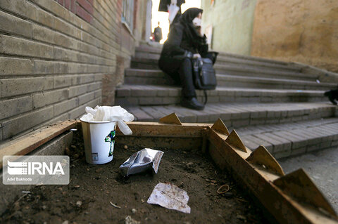 کرونا در شهر؛ رهاسازی زباله‌های بهداشتی در معابر همدان