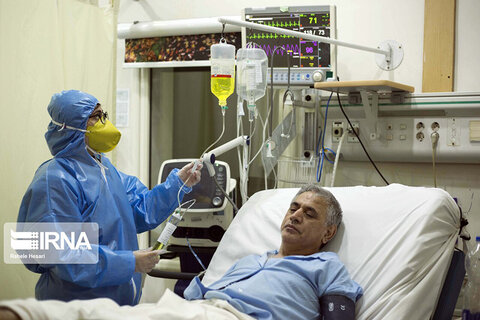 تلاش بی‌وقفه پرسنل و کارکنان بیمارستان گرگان