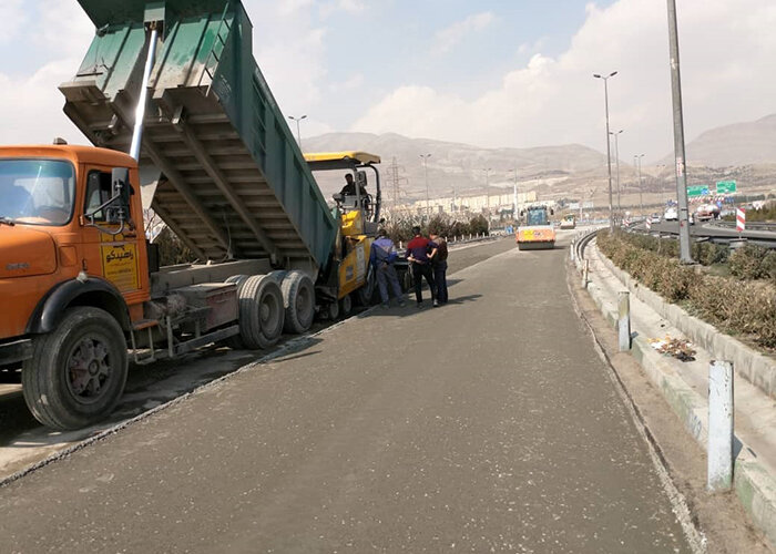 اتصال بزرگراه آزادگان به آزادراه تهران - شمال