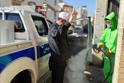 ضدعفونی خودروها در شیراز رایگان انجام می‌شود