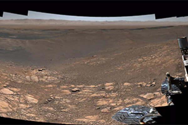 باکیفیت‌ترین پانوراما از مریخ