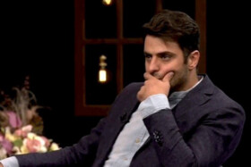 فیلم | واکنش کرونایی علی ضیا به سرفه‌های مسعود فراستی