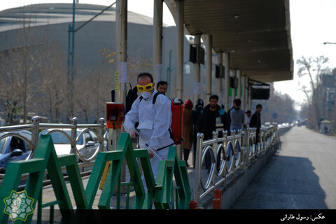 ضدعفوني ايستگاه‌هاي تاكسي و اتوبوس تهران