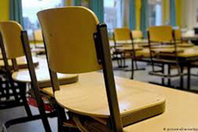 عکس | تشکیل کلاس درس با رعایت فاصله اجتماعی