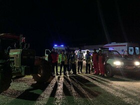 یک عملیات پردردسر؛ انتقال مادر باردار با تیوپ از روی رودخانه سیمره