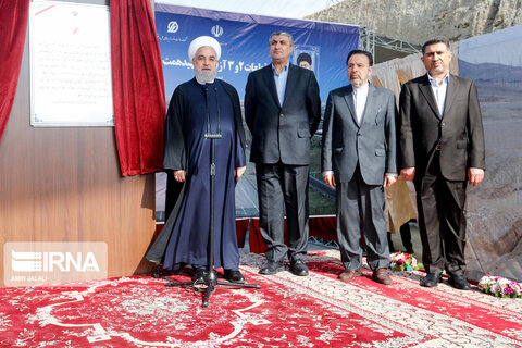 تصاویر افتتاح آزادراه شهید همت - کرج