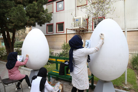 جشنواره تخم مرغ های رنگی منطقه۱۳