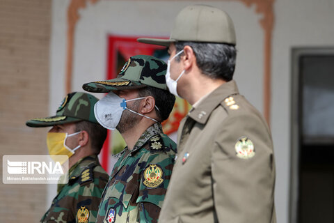 تصاویر رزمایش ارتش در مشهد برای مبارزه با شیوع کرونا